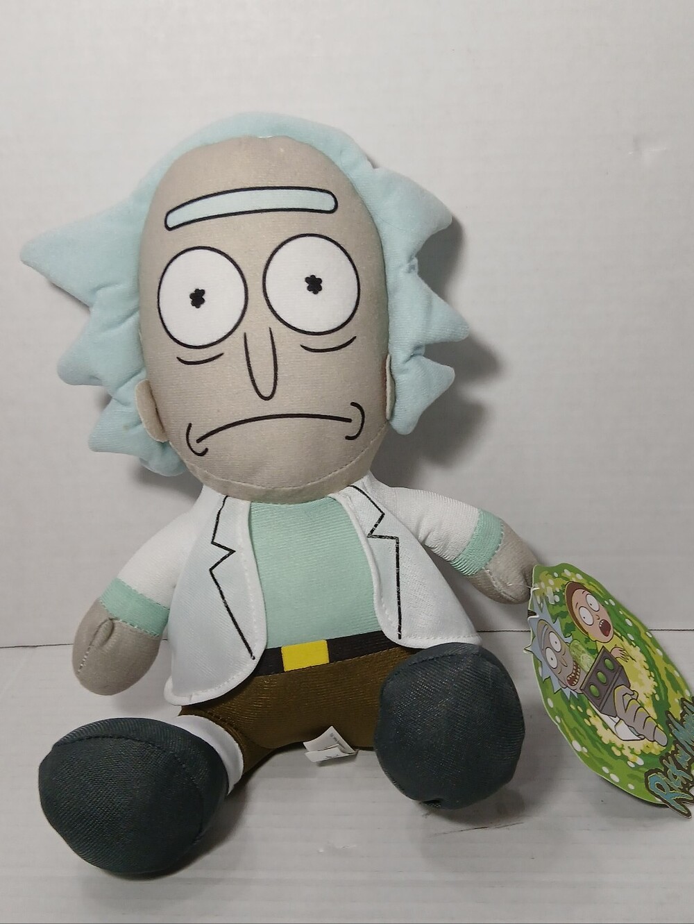 Rick and Morty Plush Rick Stuffed Doll Toy 10" Toy Factory Adult Swim 2019 w/Tag